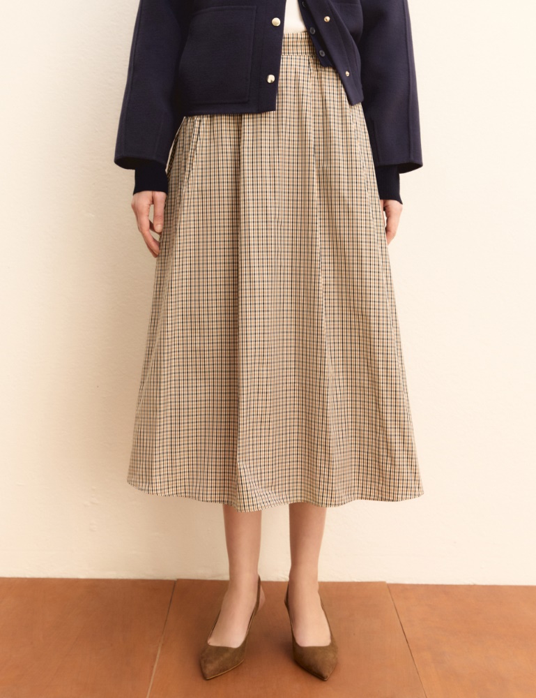 Gonna lunga in taffetà - Emme - 4