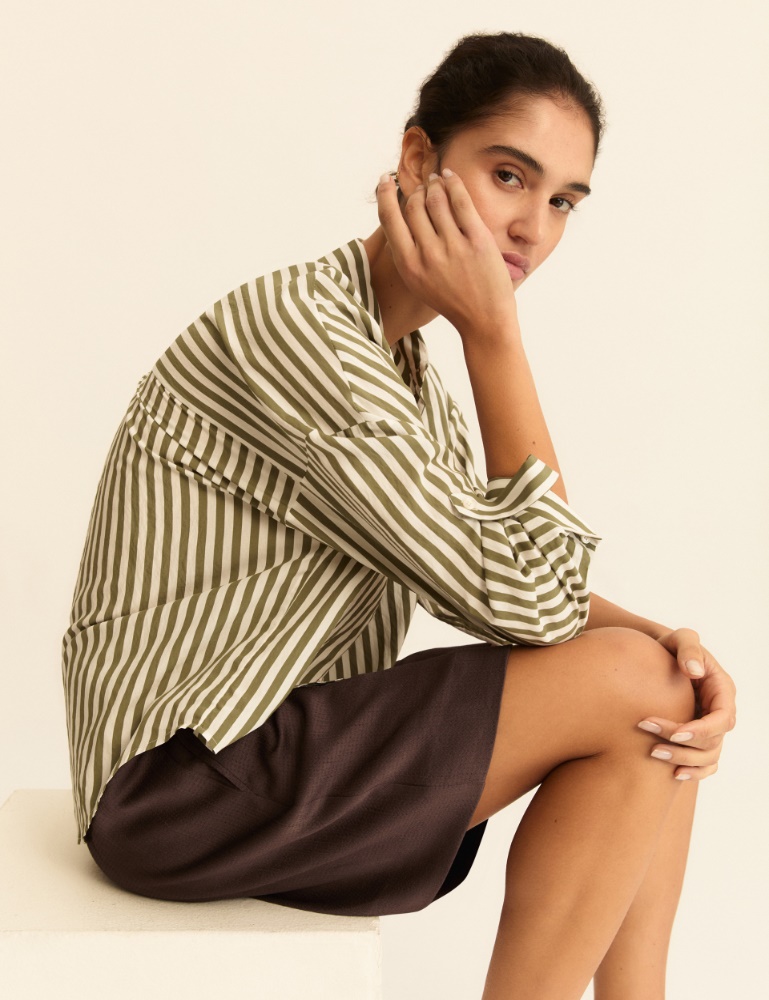 Viscose-blend shirt - Emme