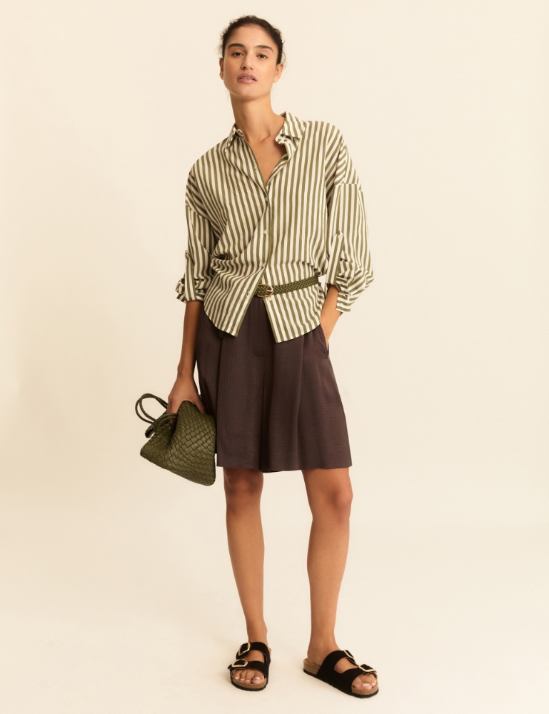 Viscose-blend shirt - Emme - 2