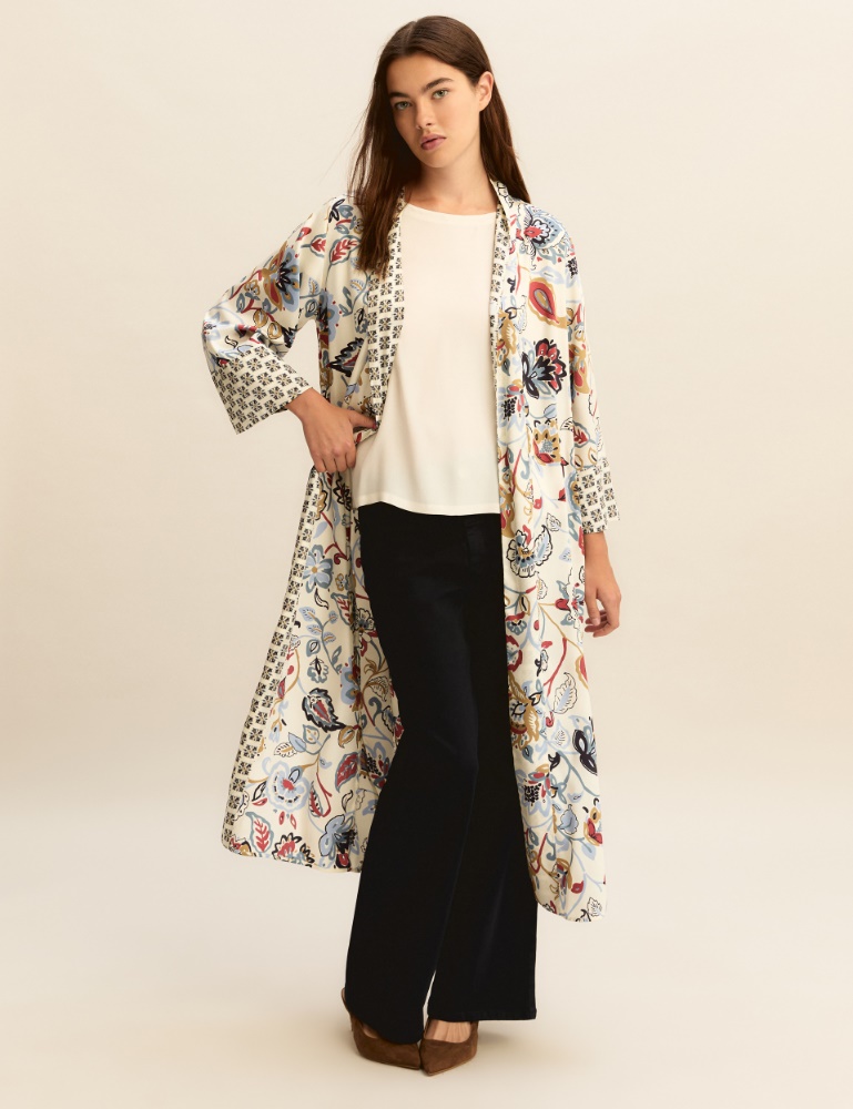 Silk-blend crepe blouse - Emme - 2