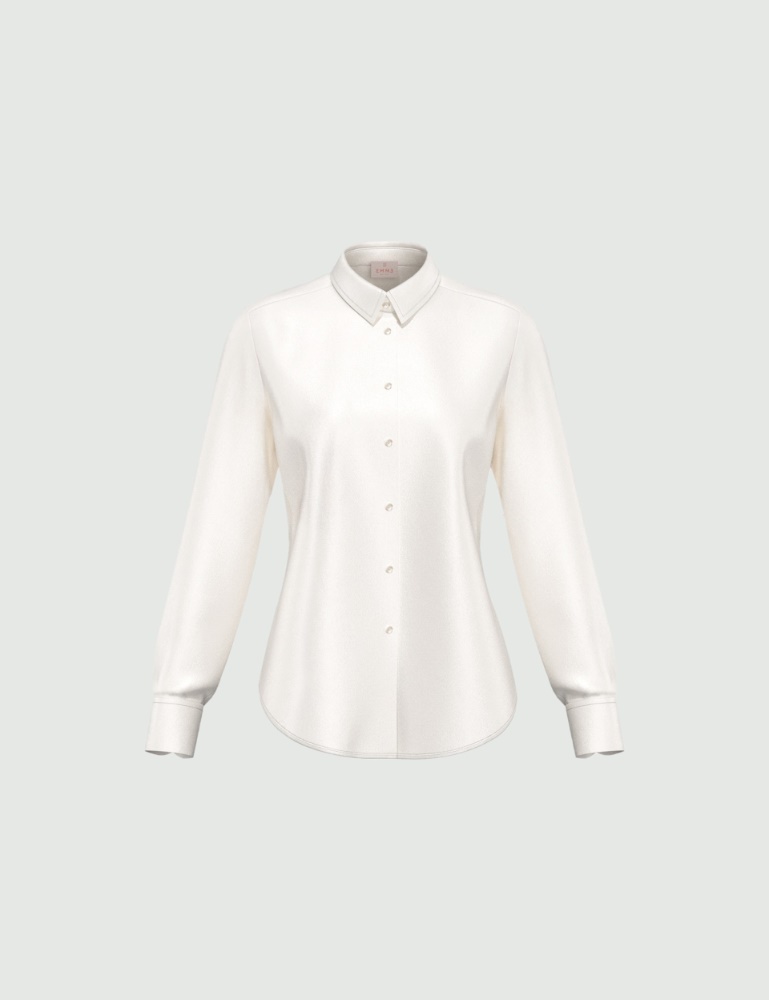 Lightweight satin shirt - Emme - 5