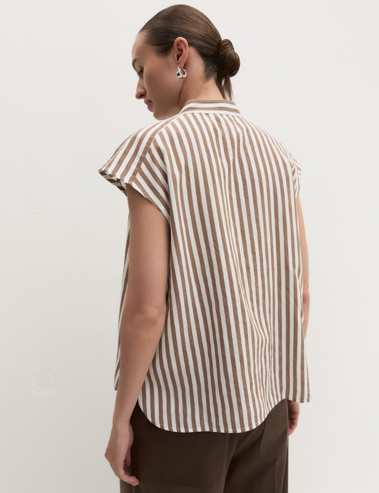 Viscose-blend blouse - Emme - 3