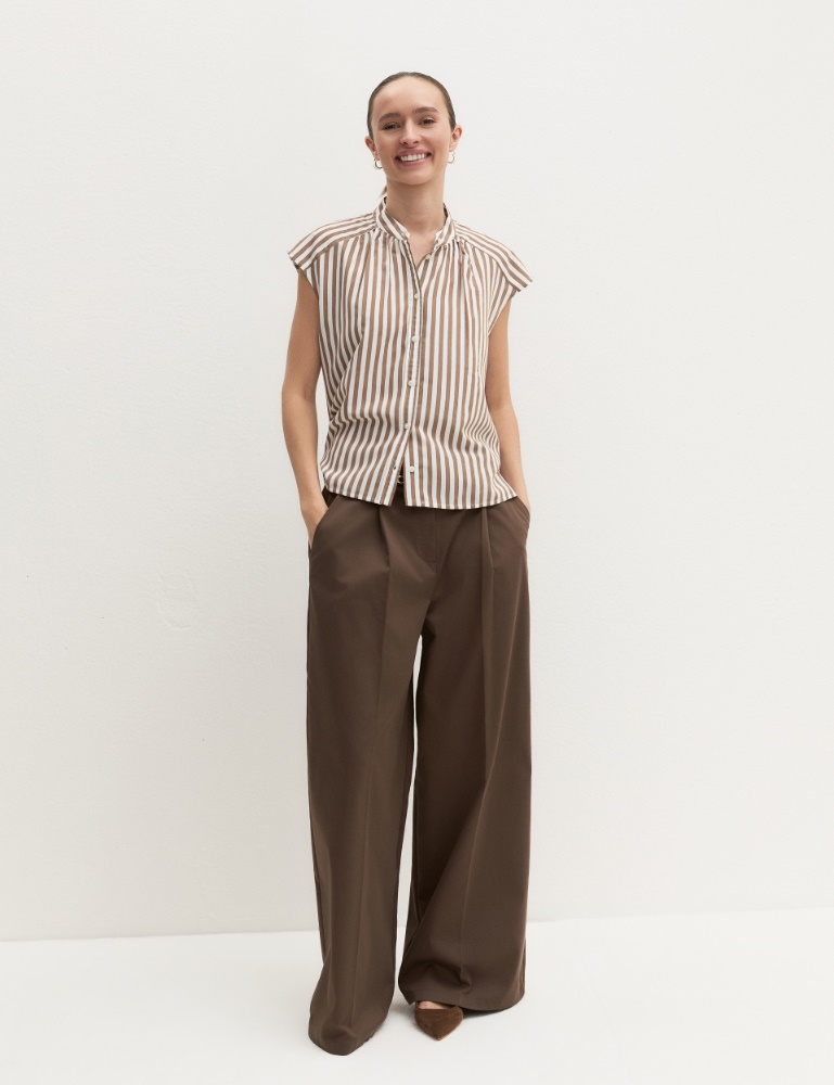 Viscose-blend blouse - Emme - 2