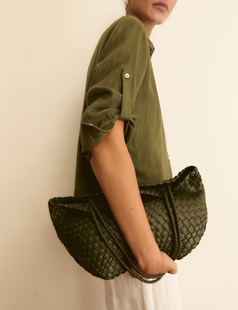 Pure linen canvas shirt - Emme - 6