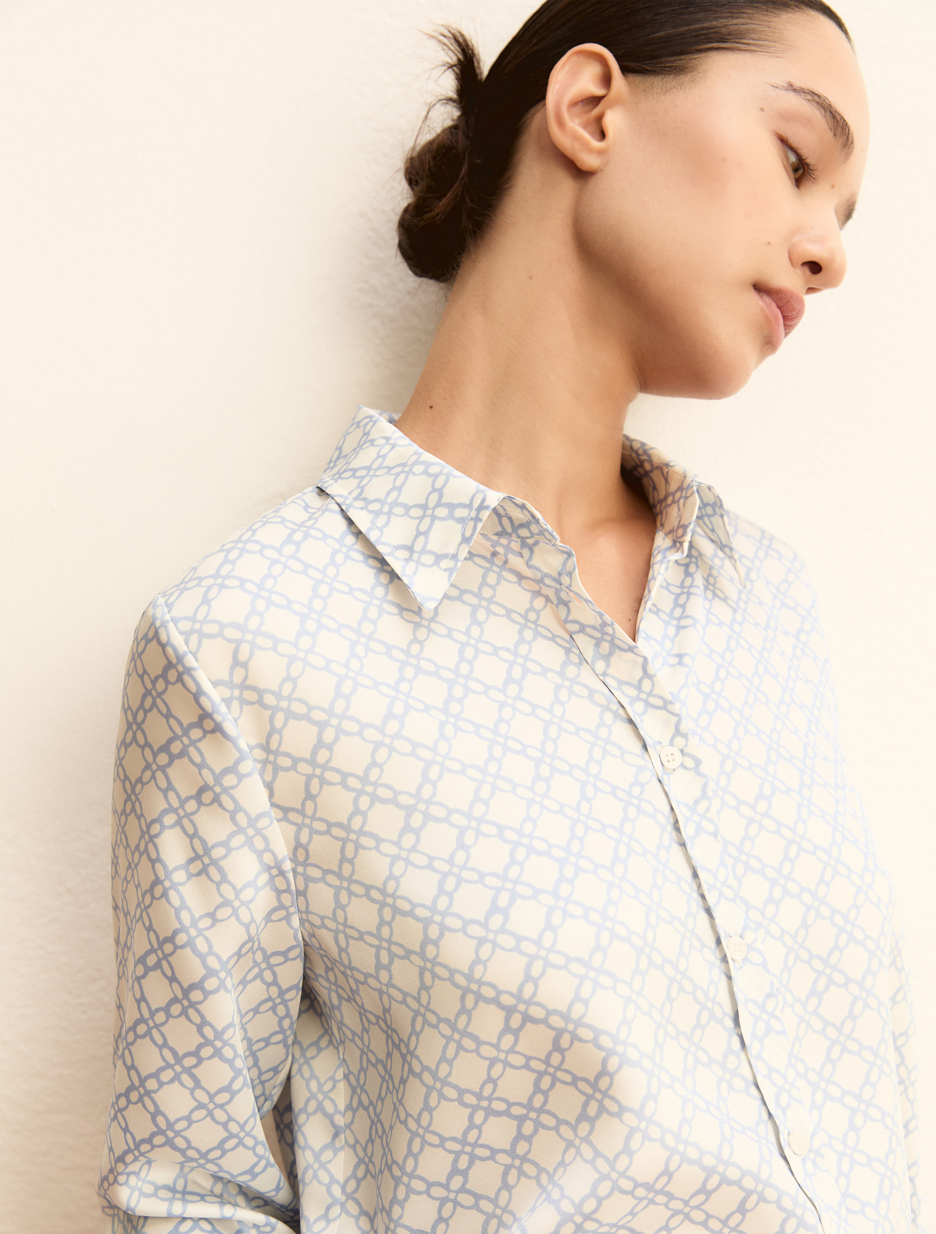 Twill shirt - LIGHT BLUE - Emme - 6