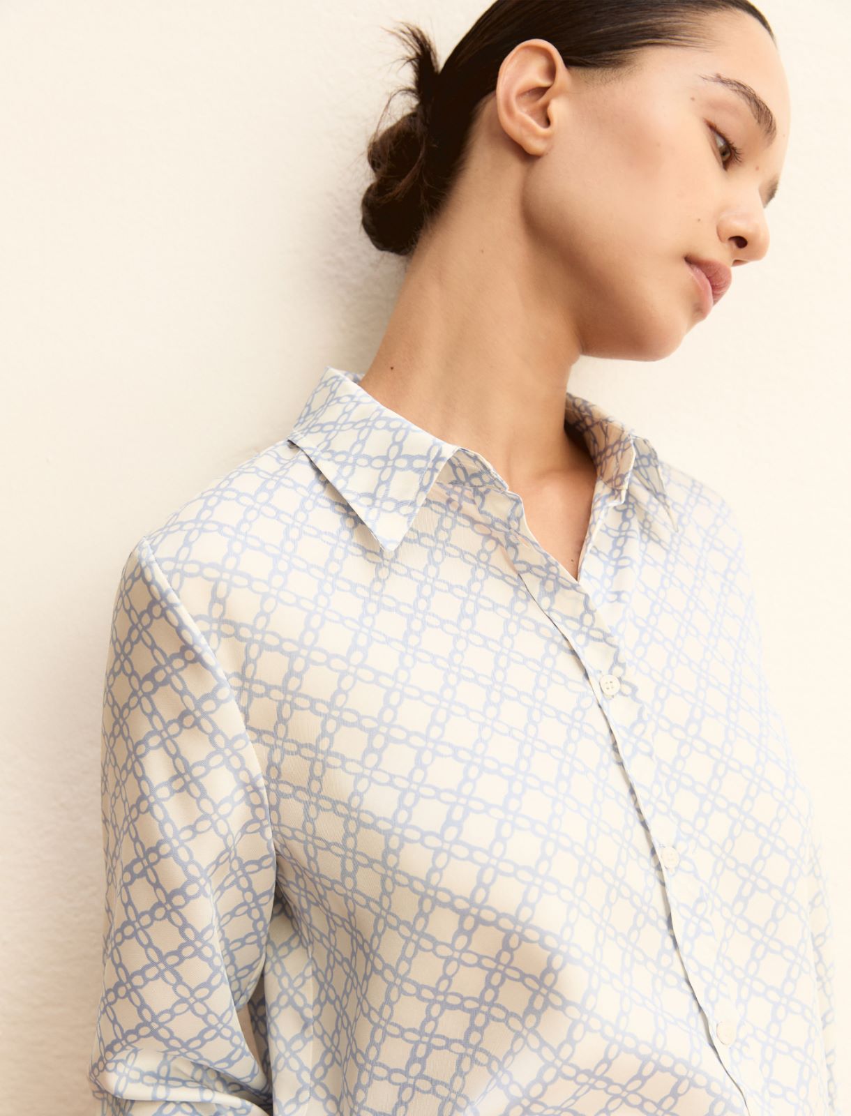 Twill shirt - LIGHT BLUE - Emme - 6