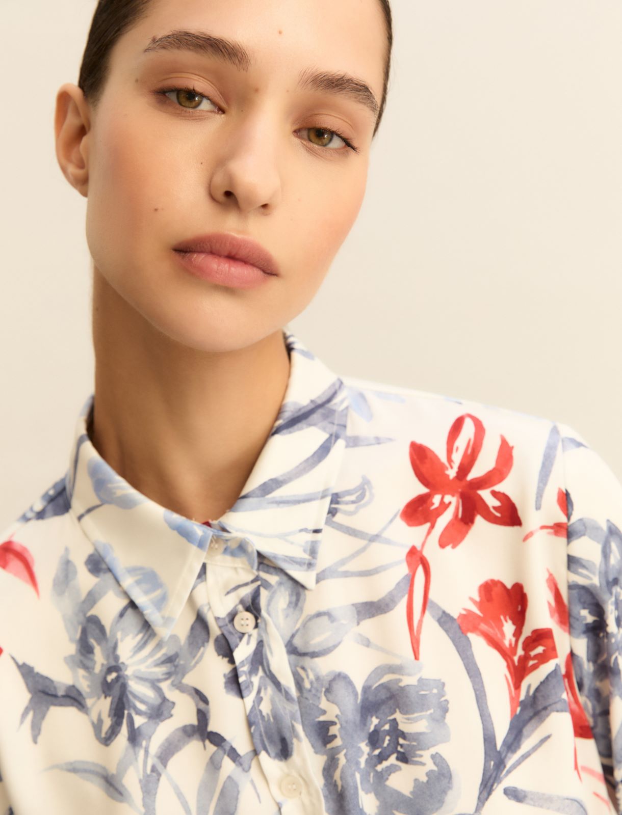 Twill shirt - MULTICOLOUR - Emme - 3