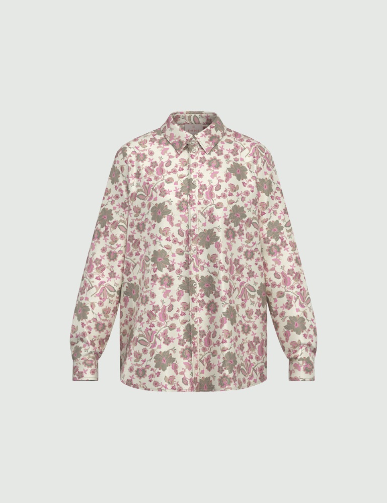Printed twill shirt - Emme - 5