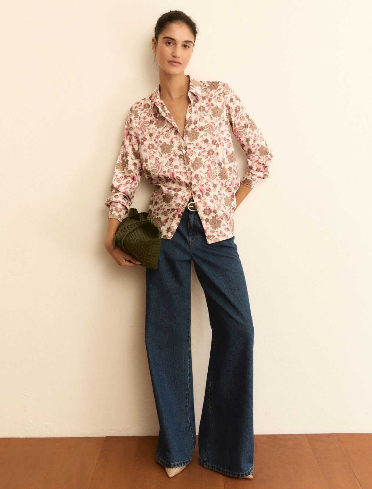 Camicia in twill stampato - ROSA PERLATO - Emme - 2