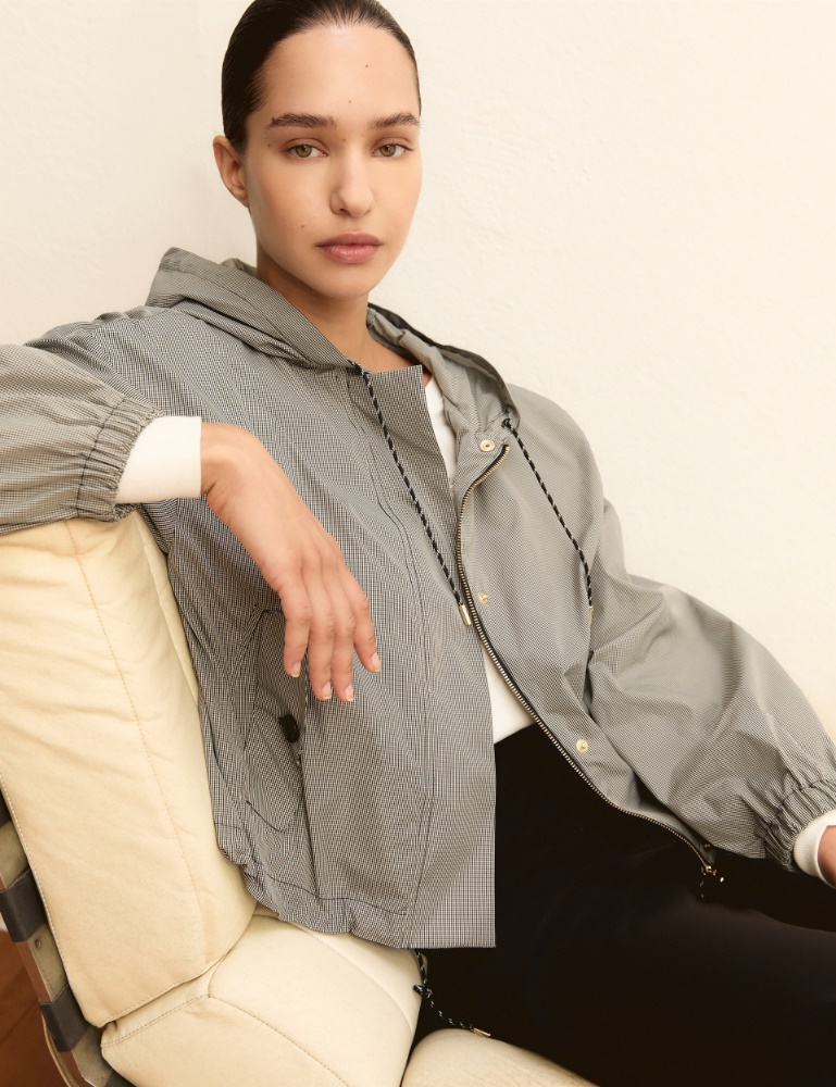 Short taffeta jacket - Emme