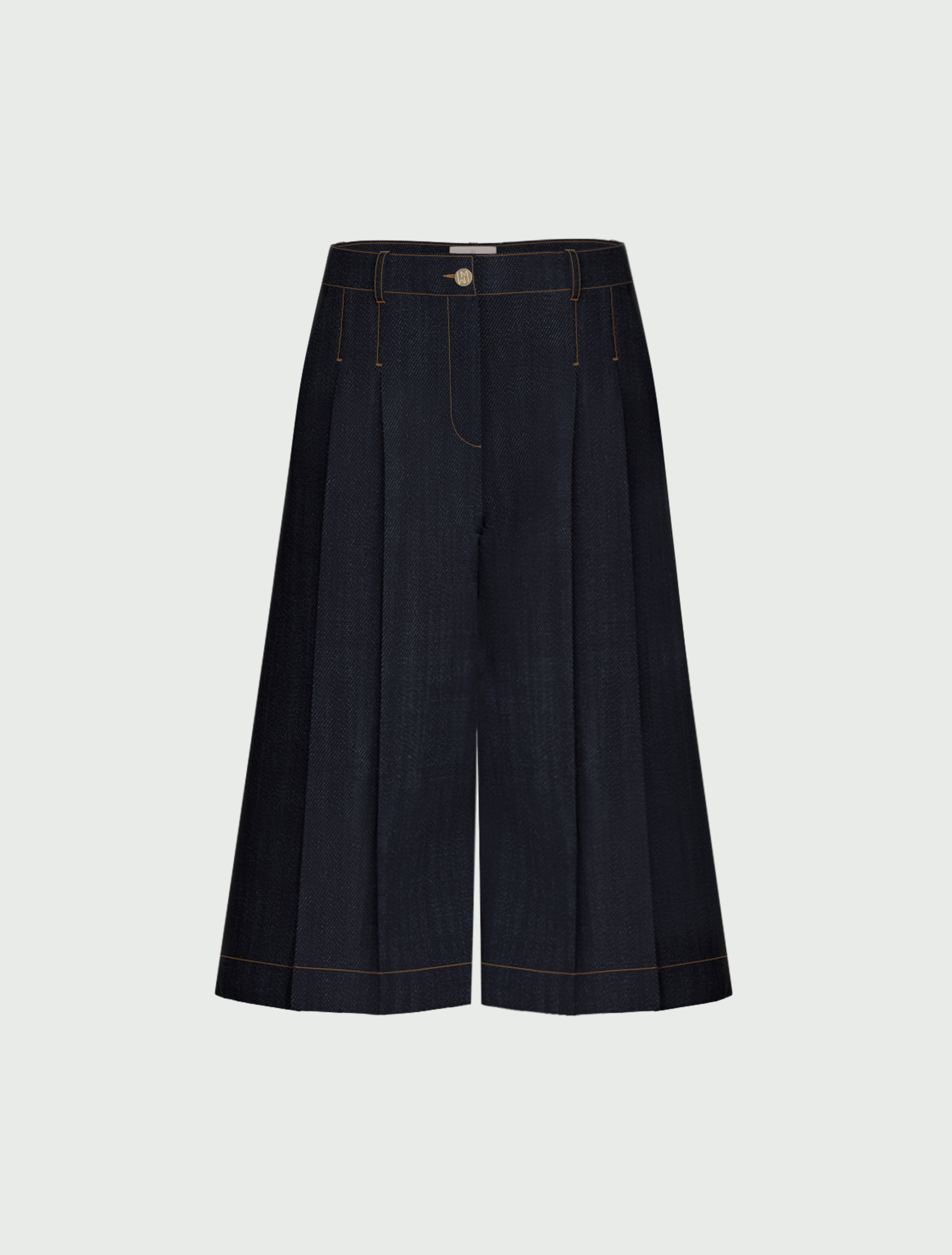 Denim-look culottes - NAVY - Emme - 6