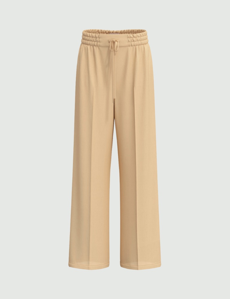 Poplin wide-leg trousers - Emme - 2