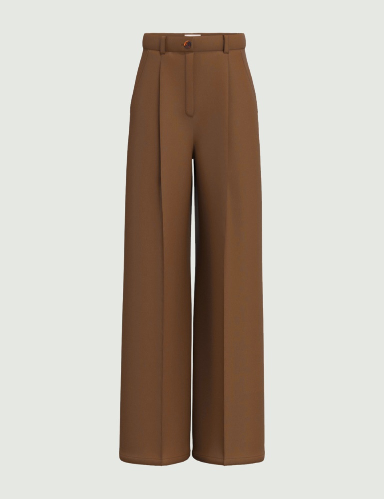 Stretch cotton satin trousers - Emme - 4