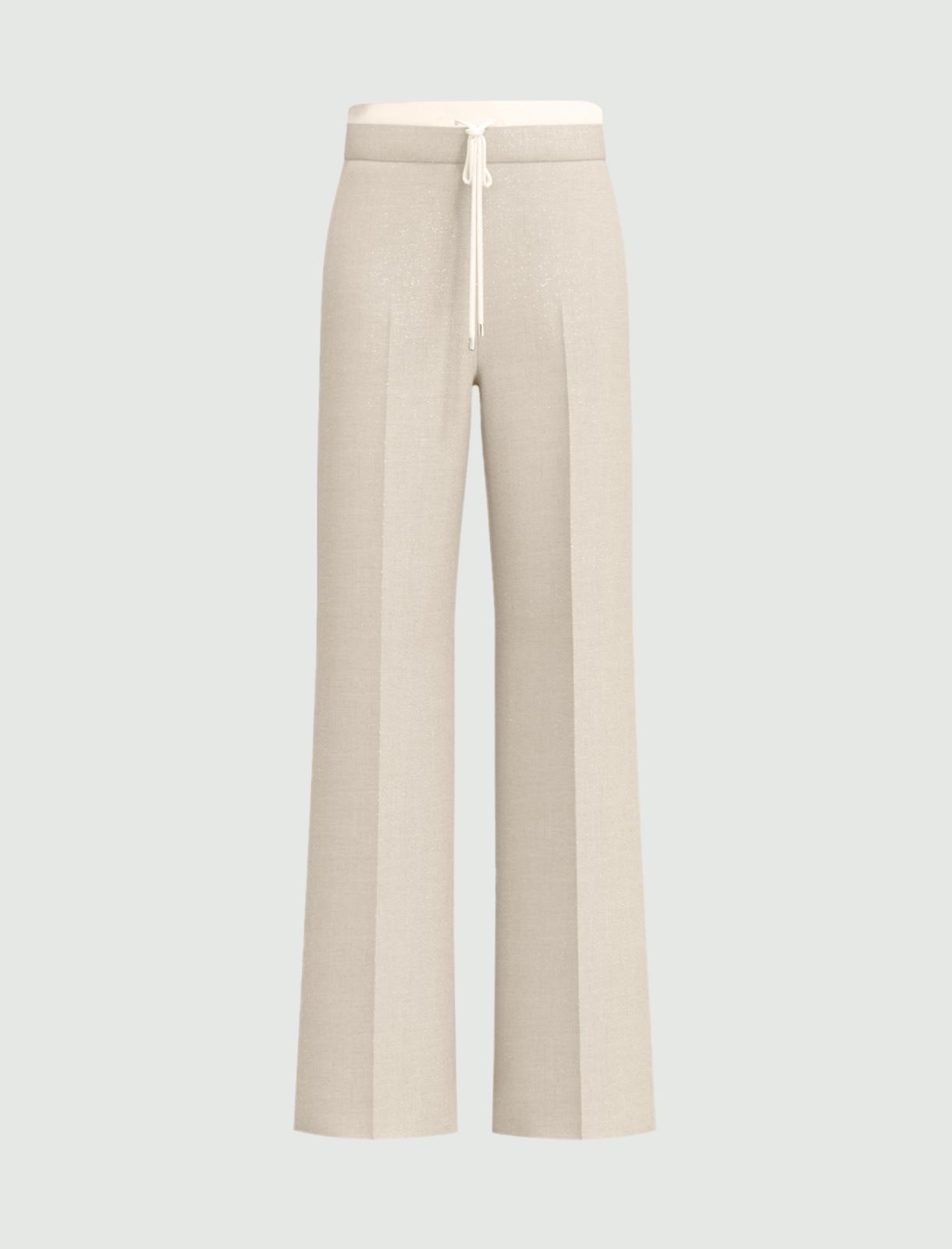 Drawstring trousers - LIGHT GREY - Emme - 4