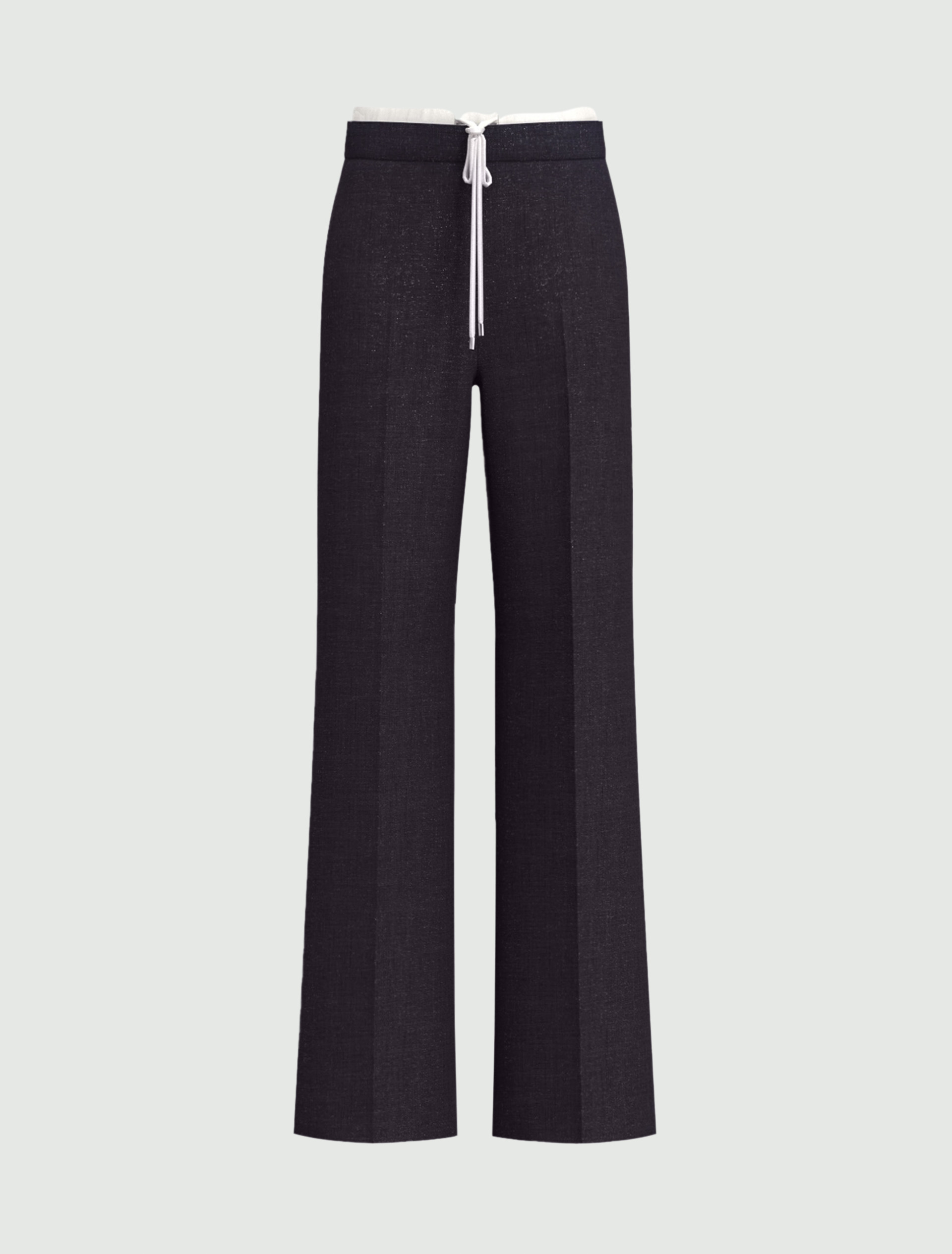 Drawstring trousers - NAVY - Emme - 4