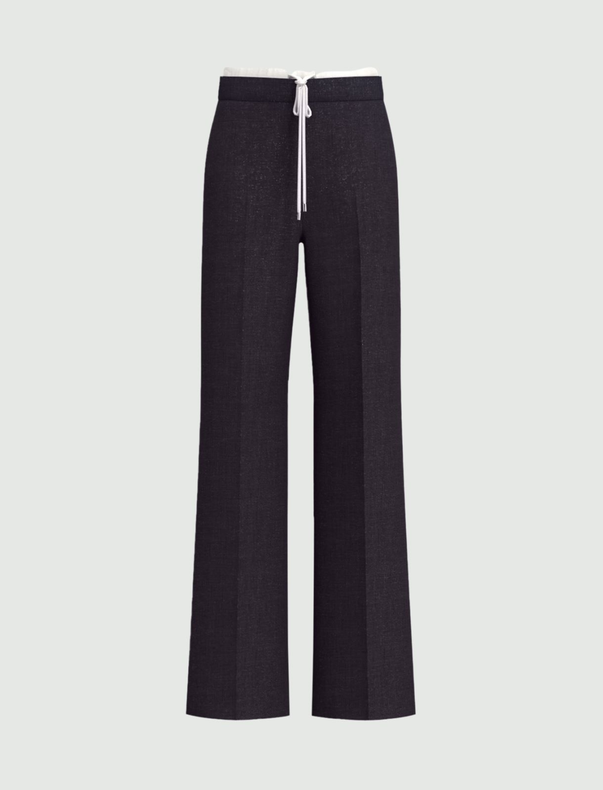 Drawstring trousers - NAVY - Emme - 4