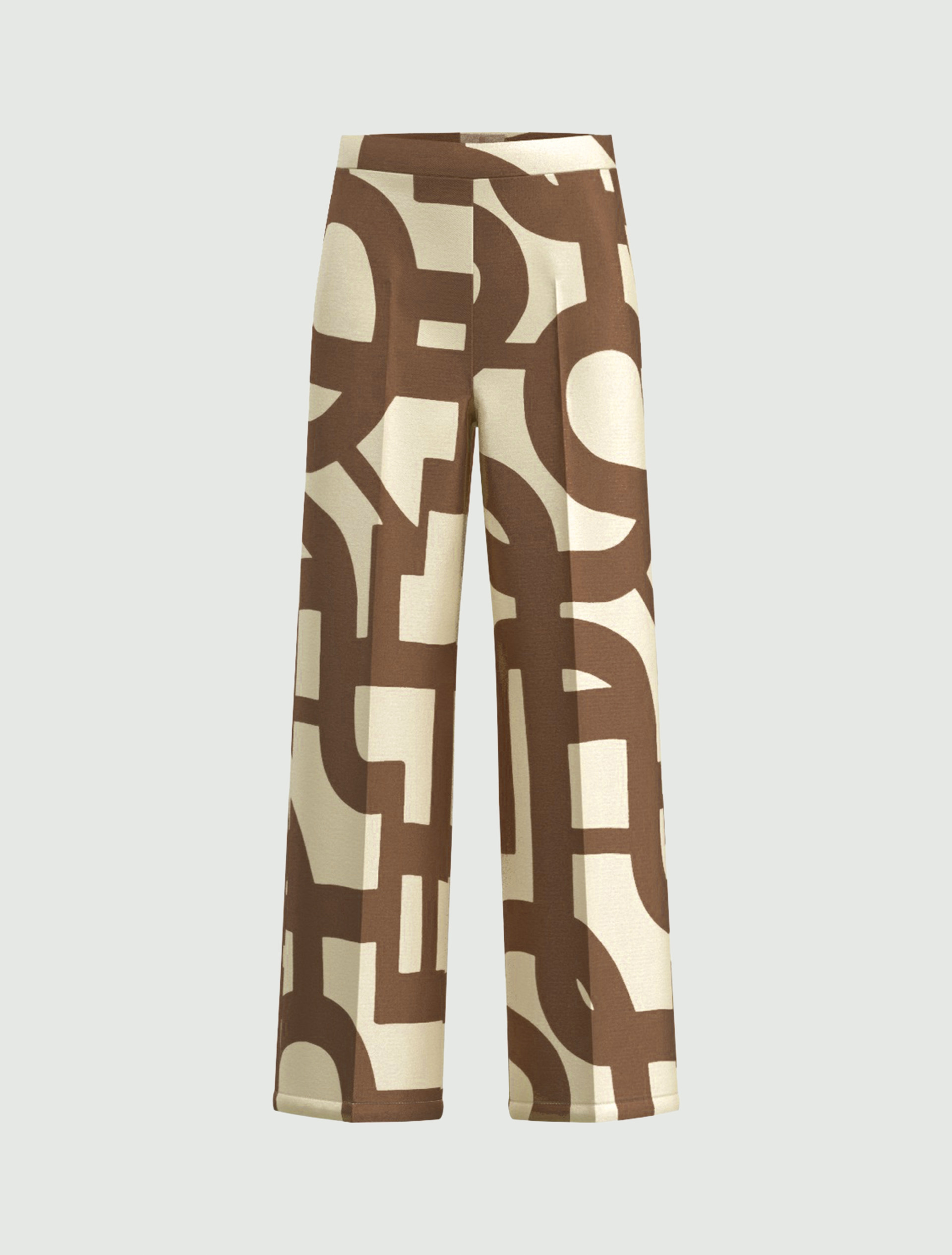 Printed twill trousers - TURTLEDOVE - Emme - 5