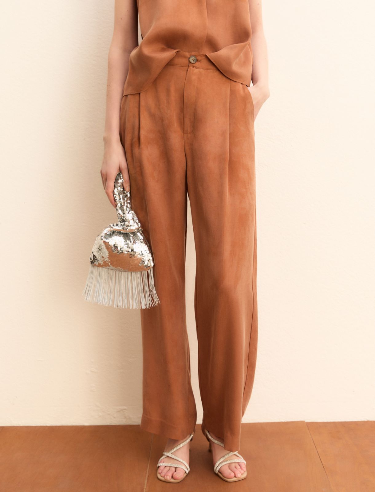 Pantalone wide leg in lyocell - TERRA - Emme - 5