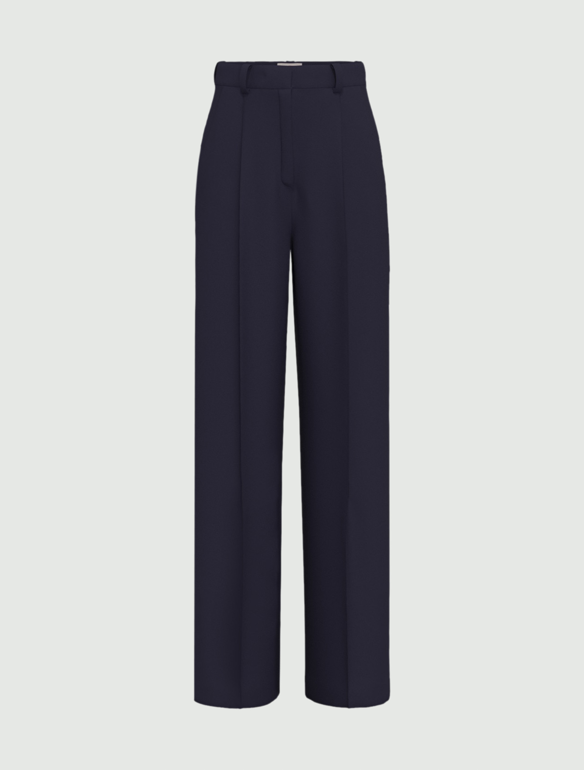 Wide-fit stretch twill trousers - NAVY - Emme - 4