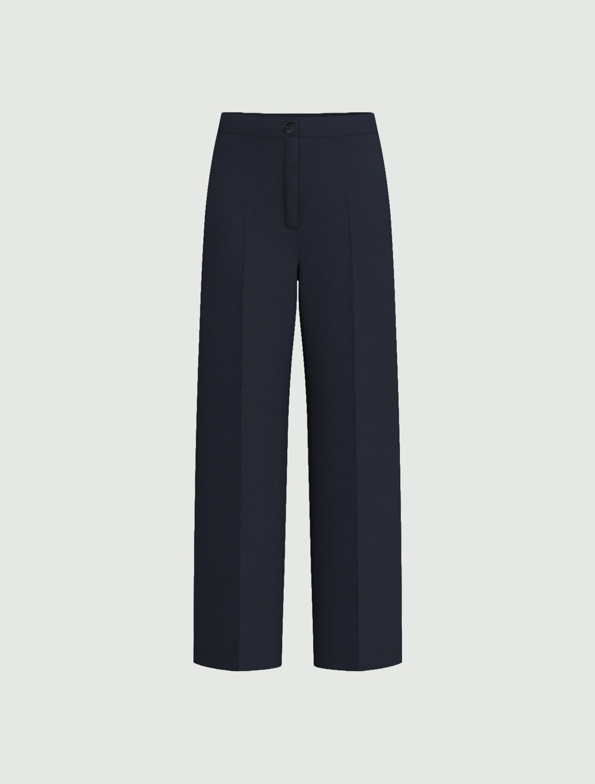 Pantalone dritto in lino - BLU NOTTE - Emme - 4