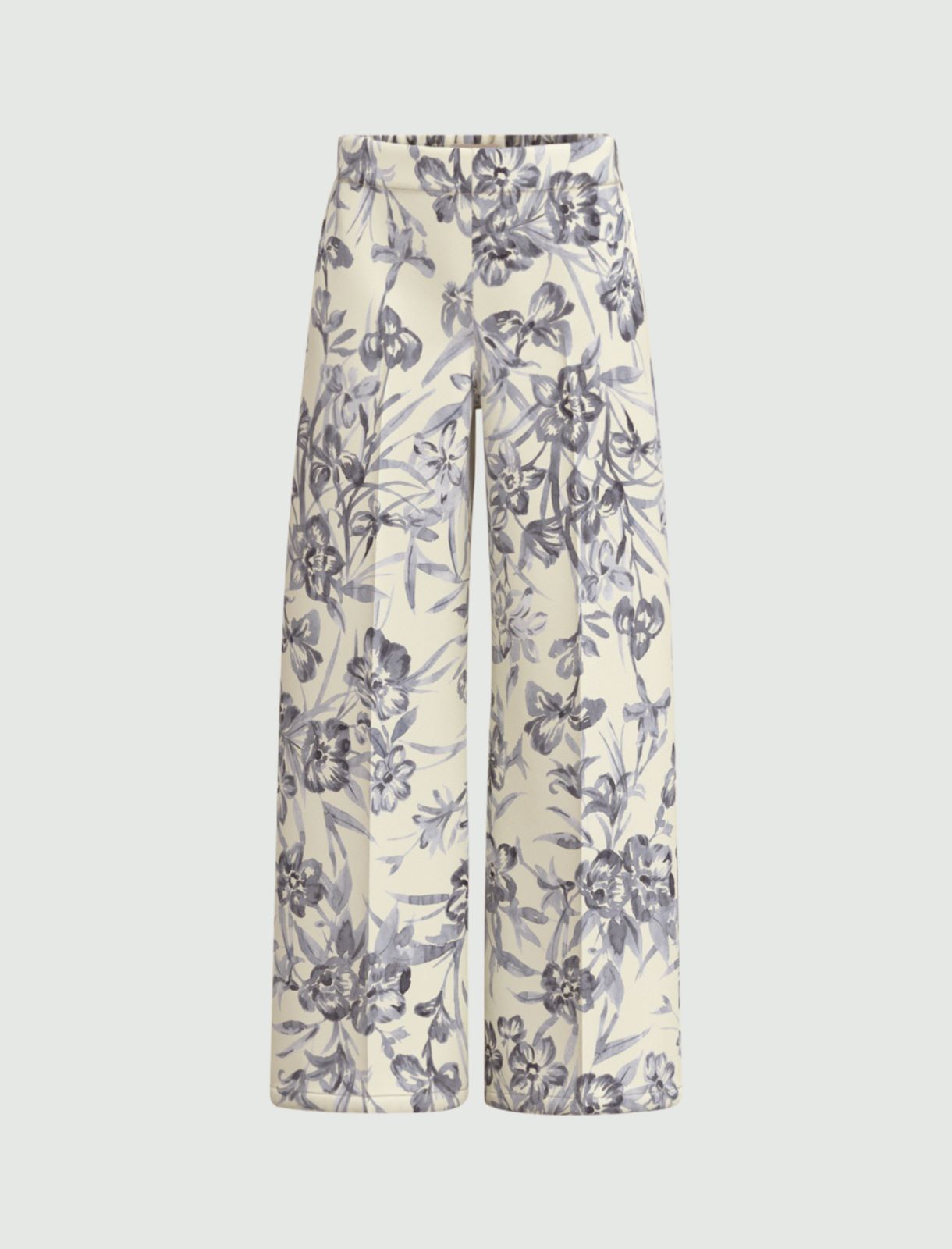 Stretch cotton trousers - LIGHT BLUE - Emme - 5