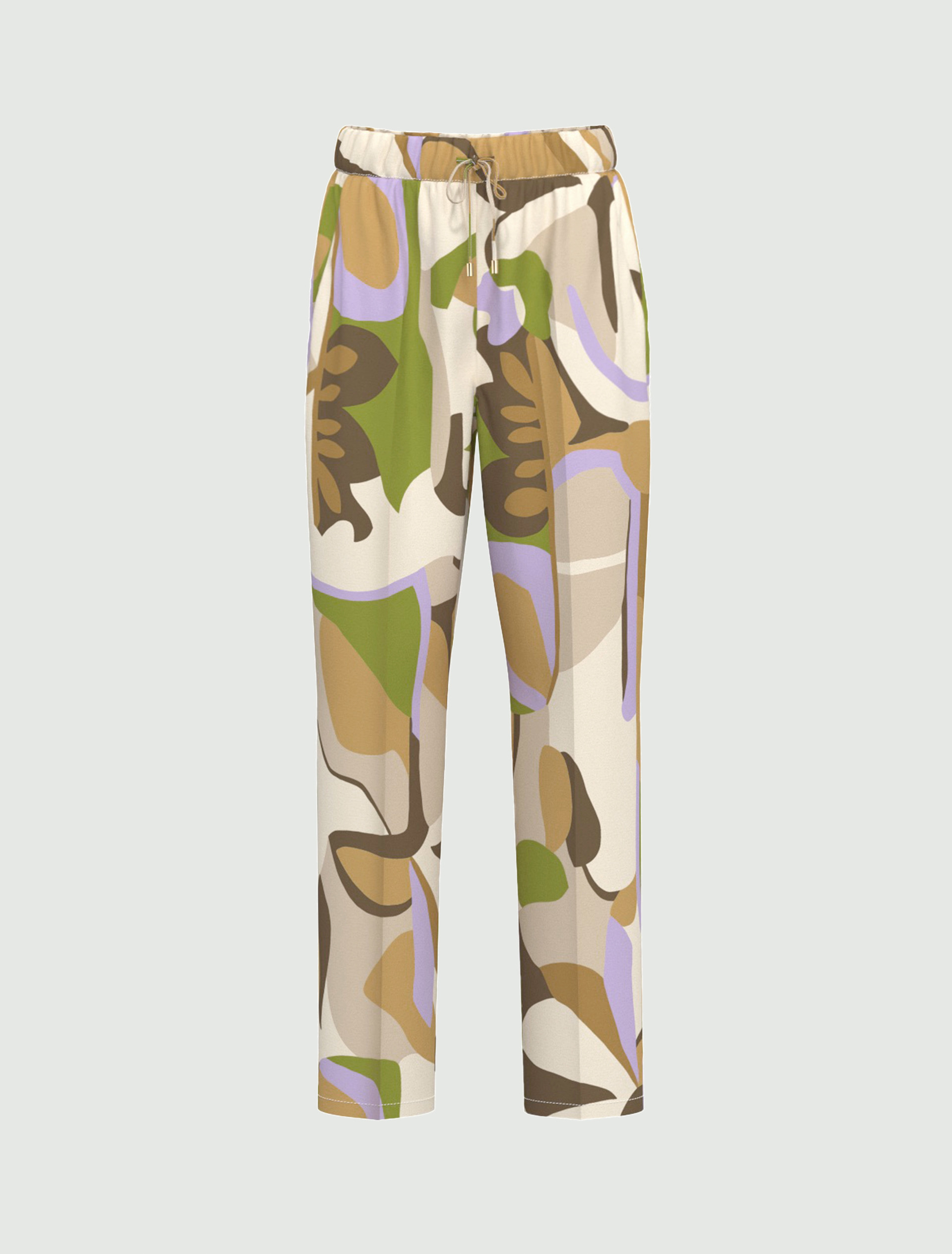 Twill joggers - SAND - Emme - 5