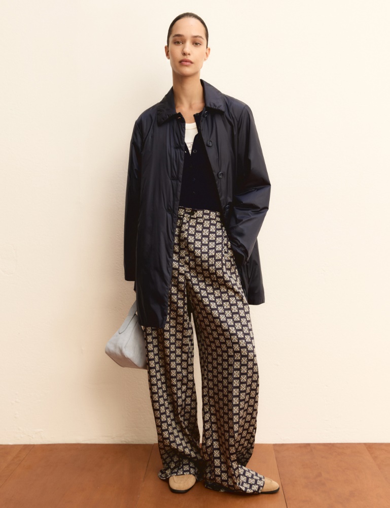 Printed twill trousers - Emme - 2