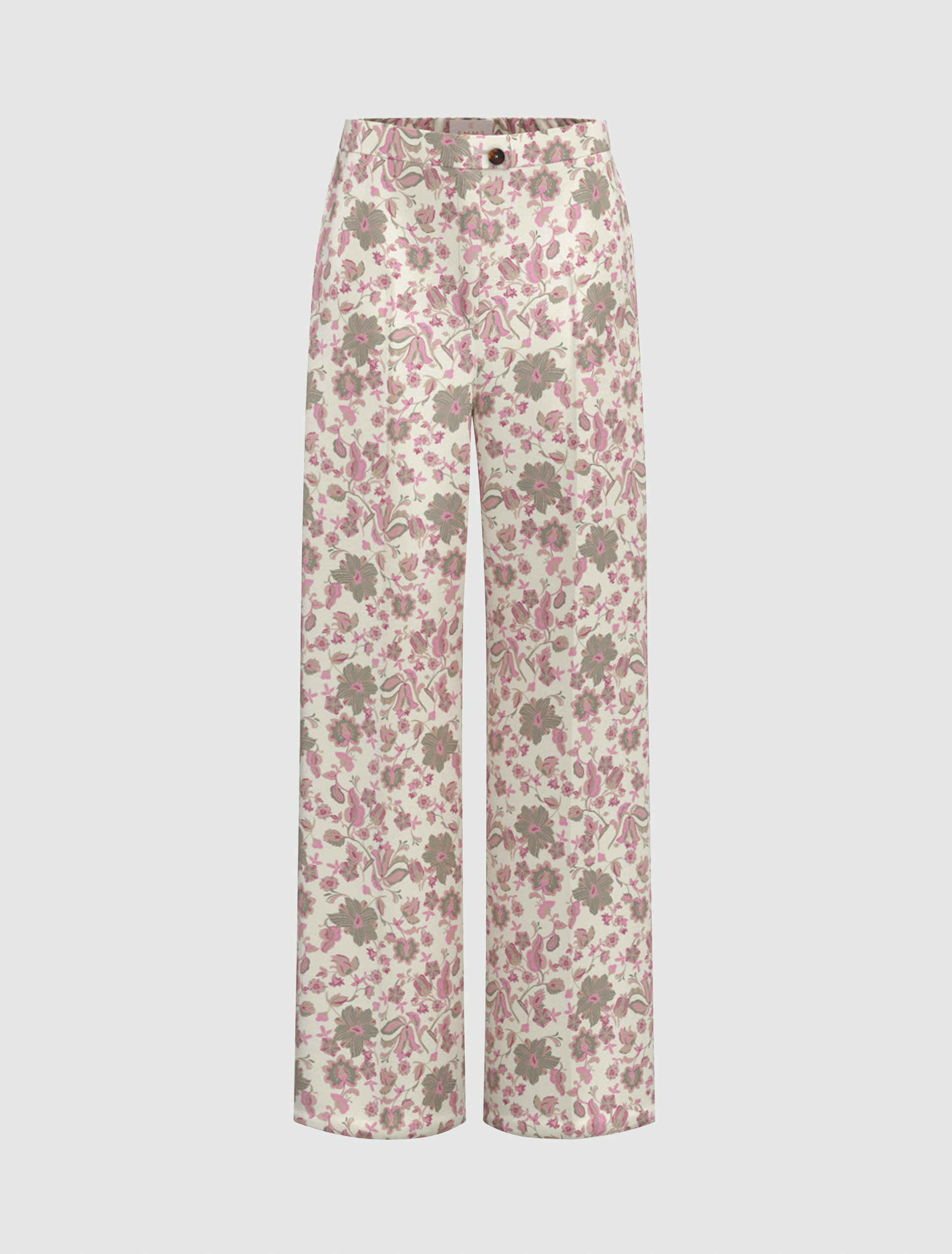 Pantalone in twill stampato - ROSA PERLATO - Emme - 4