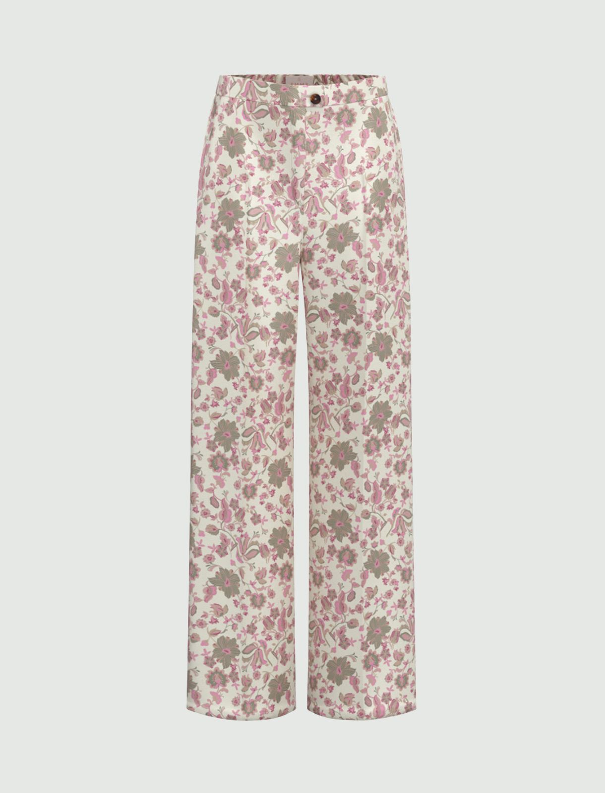 Pantalone in twill stampato - ROSA PERLATO - Emme - 4