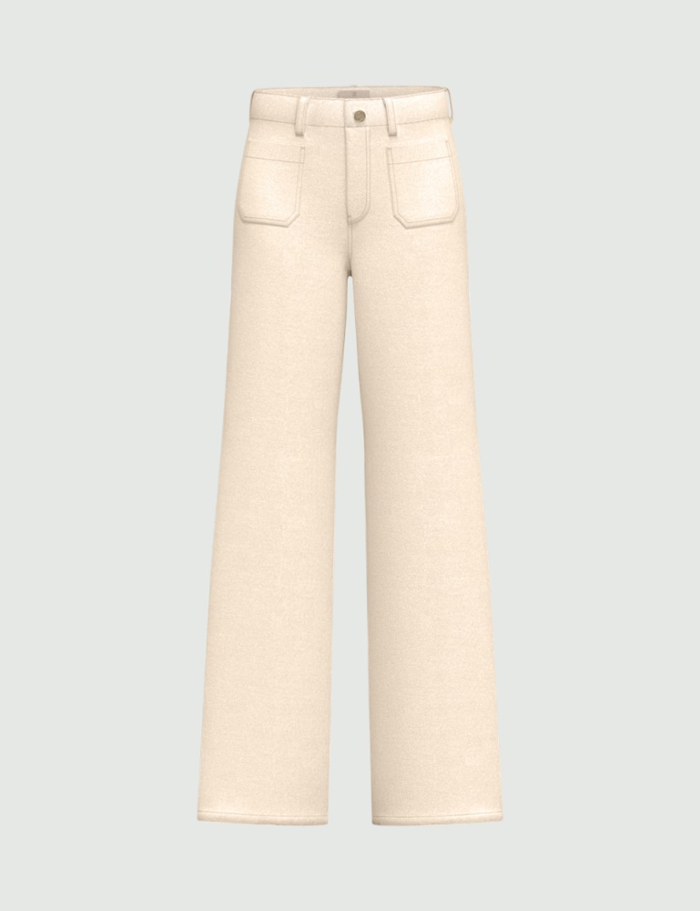 Stretch gabardine trousers - Emme - 6
