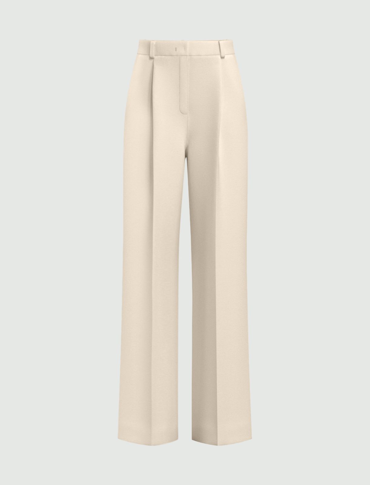Flowing trousers - WOOL WHITE - Emme - 6