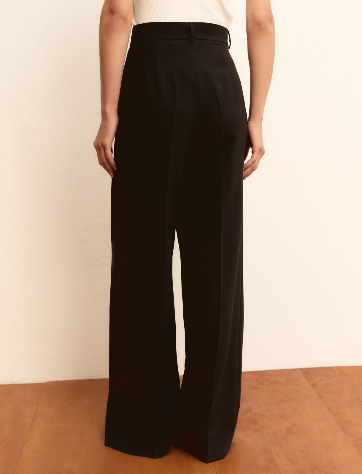 Flowing trousers - BLACK - Emme - 2