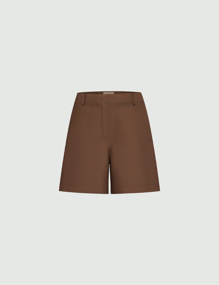Stretch satin shorts - Emme - 5