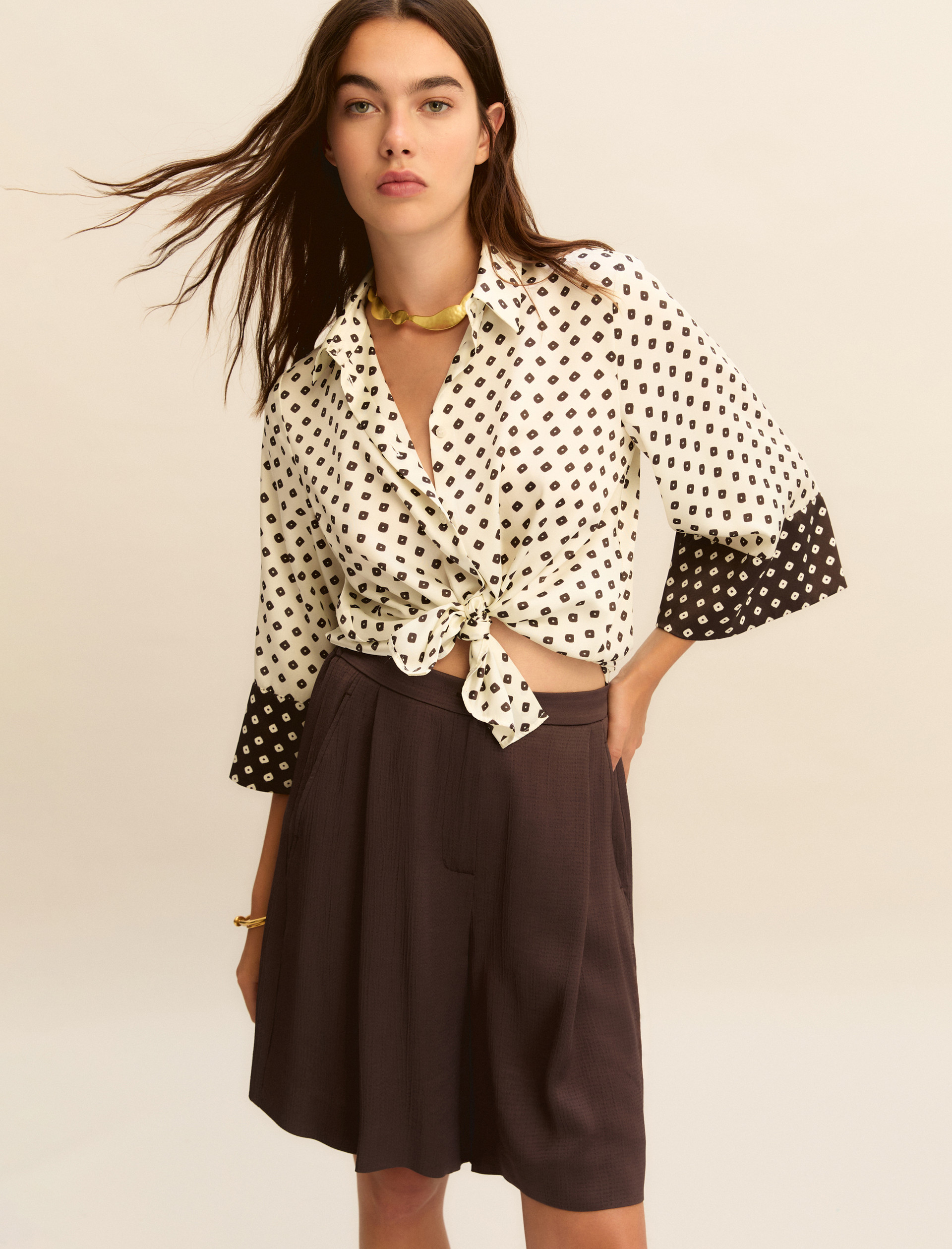 Bermuda fluido - TESTA DI MORO - Emme - 1