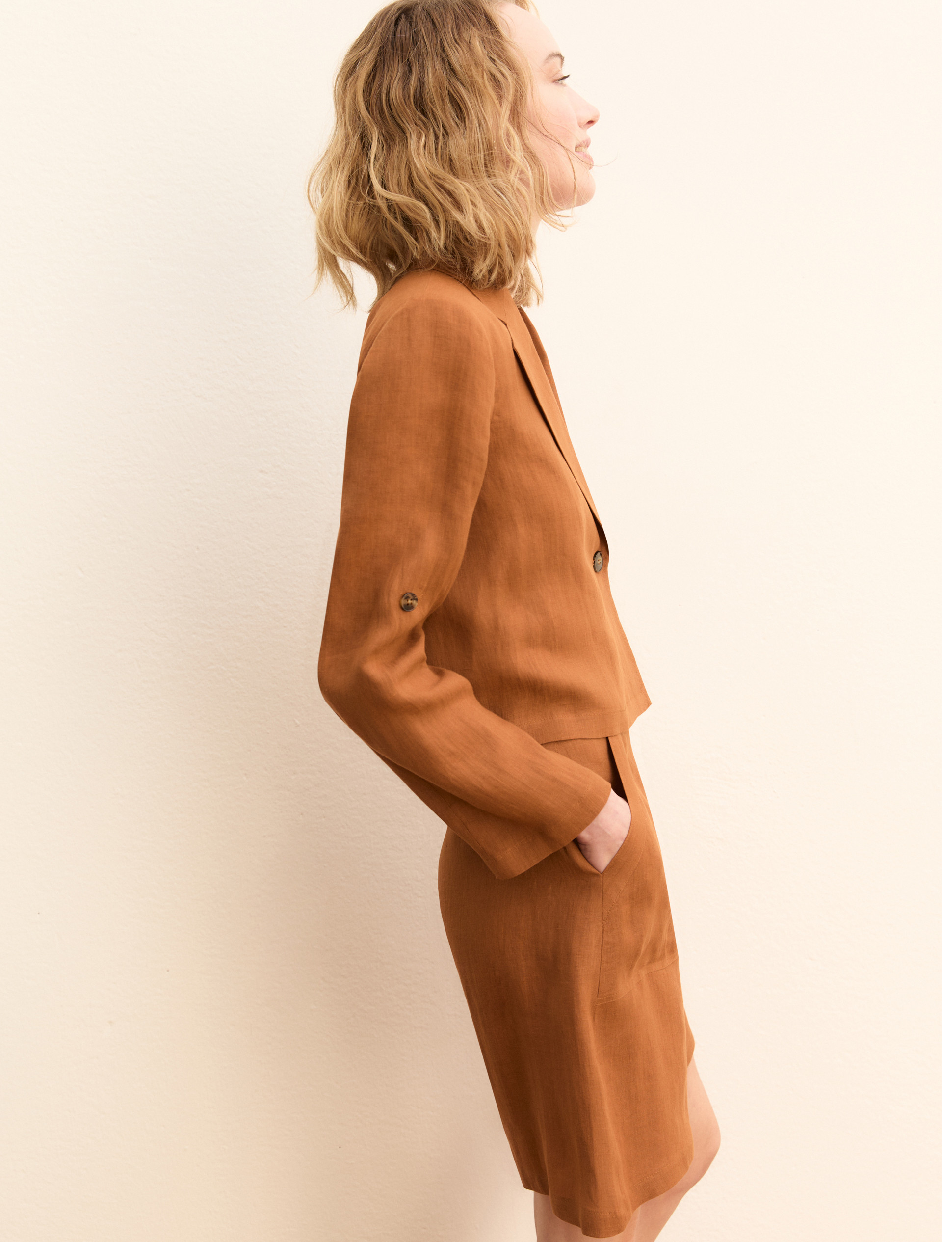 Bermuda in puro lino - TERRA - Emme - 6