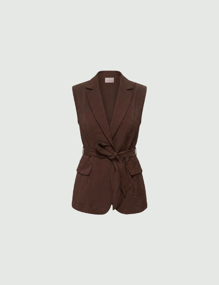 Gilet con cintura - Emme - 6