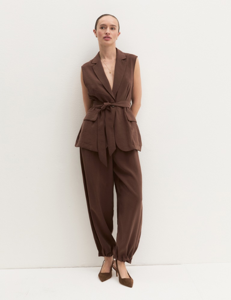Gilet con cintura - Emme - 4