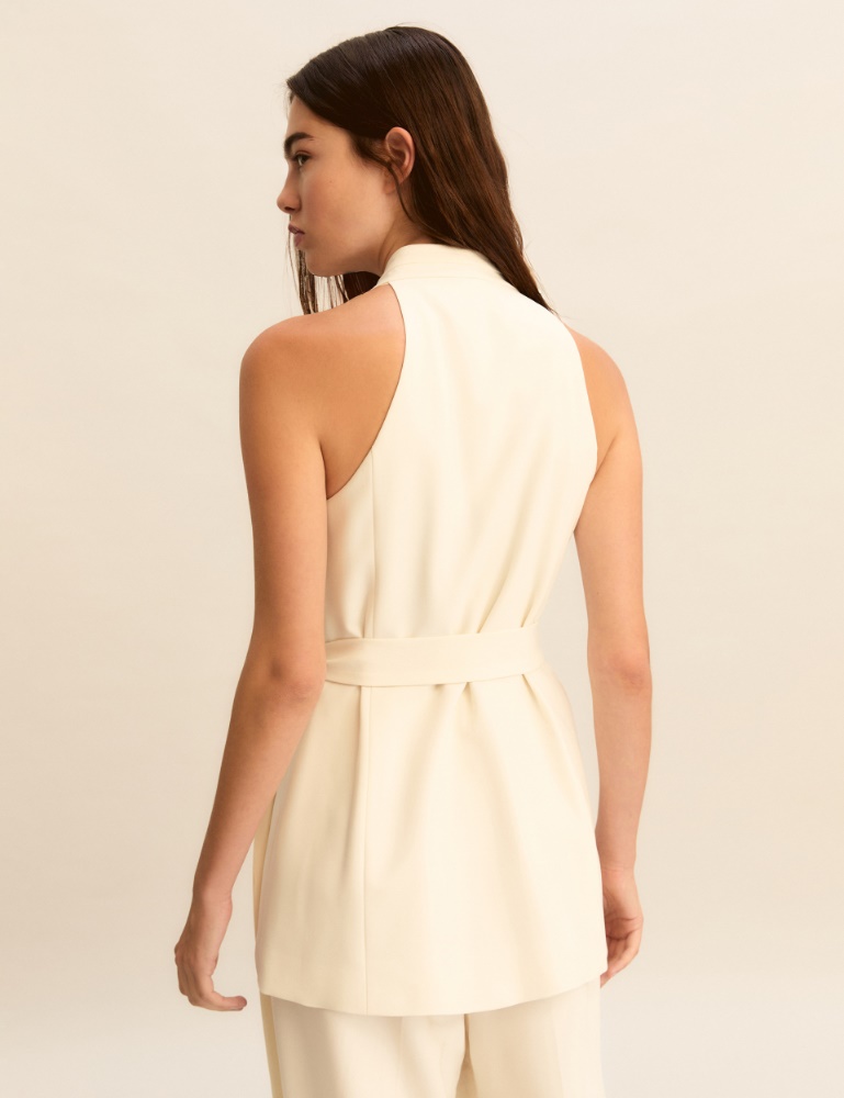 Sleeveless criss-cross top - Emme - 3