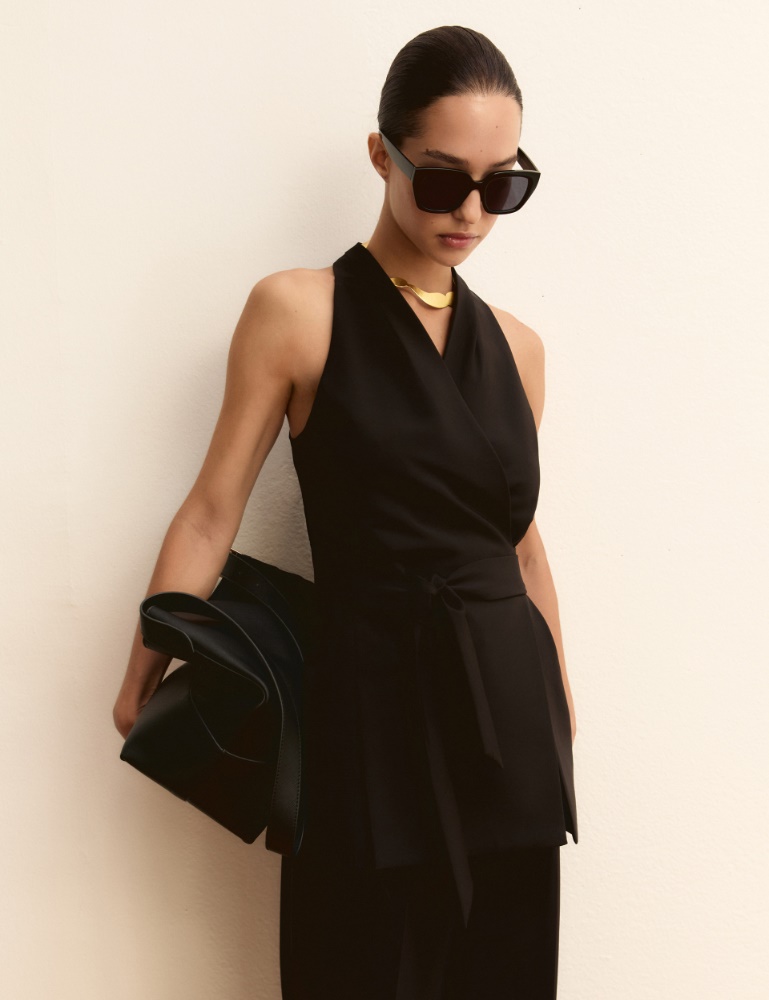 Sleeveless criss-cross top - Emme