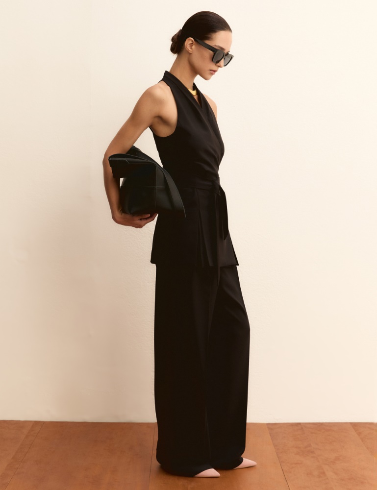 Sleeveless criss-cross top - Emme - 2