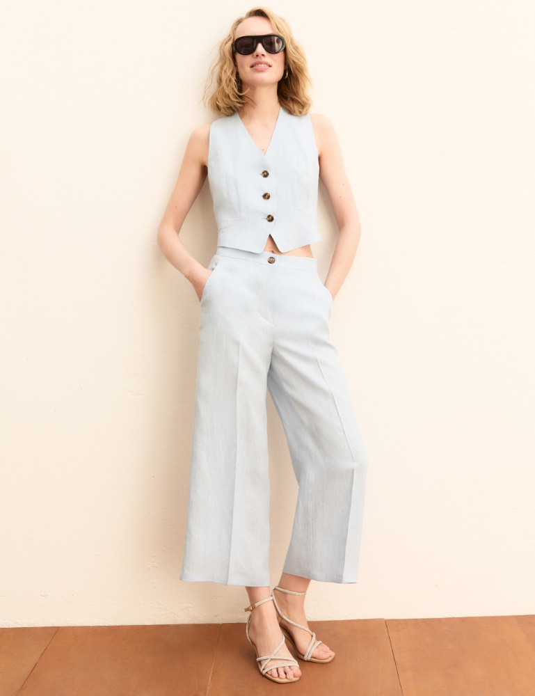 Linen waistcoat - Emme - 2