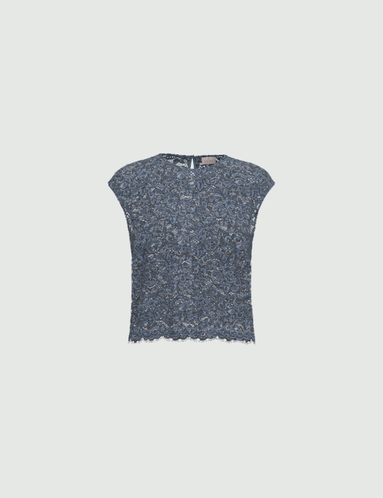 Sleeveless lace top - Emme - 4