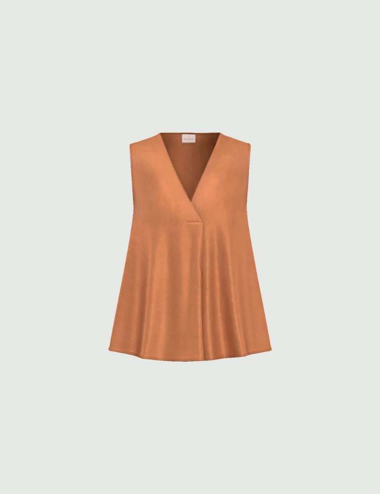 Flared Lyocell top - Emme - 6