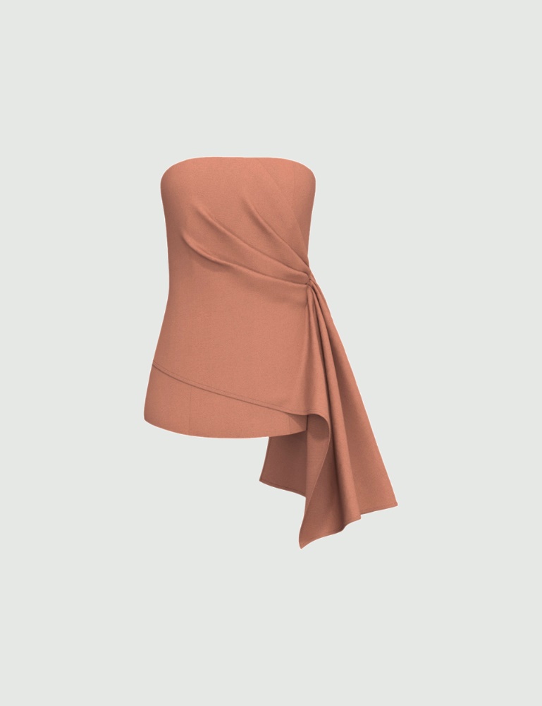 Asymmetrical corset top - Emme - 6