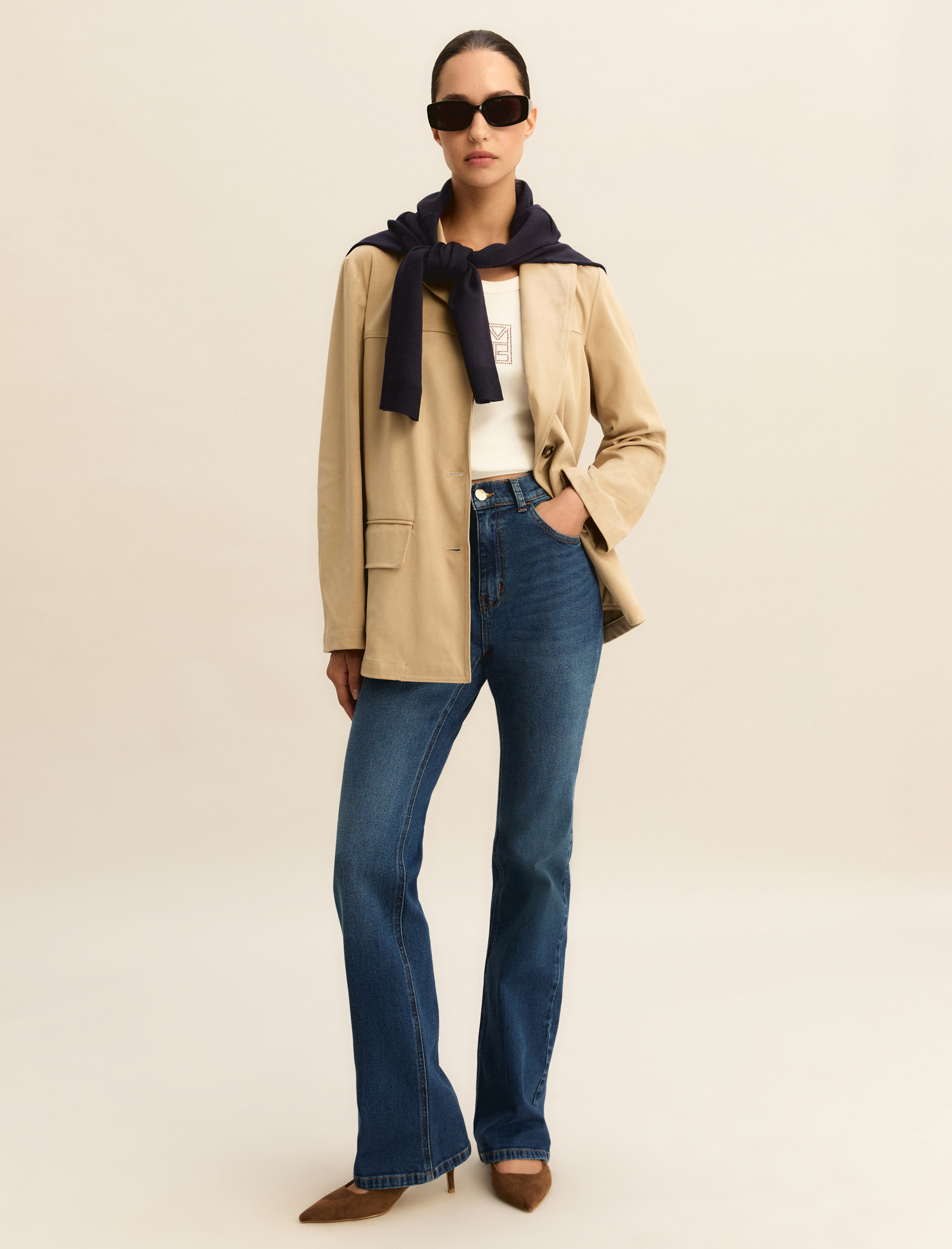 Denim bootcut - BLU - Emme - 2