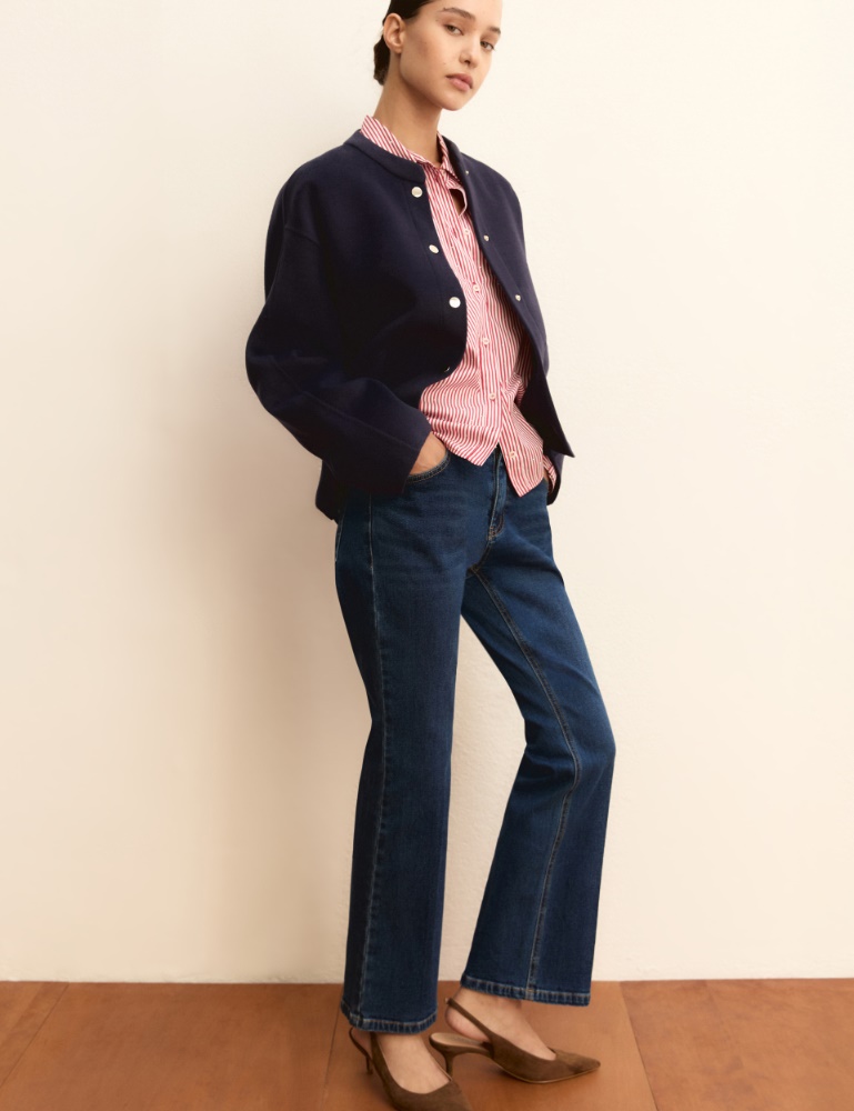 Denim slim flare - Emme