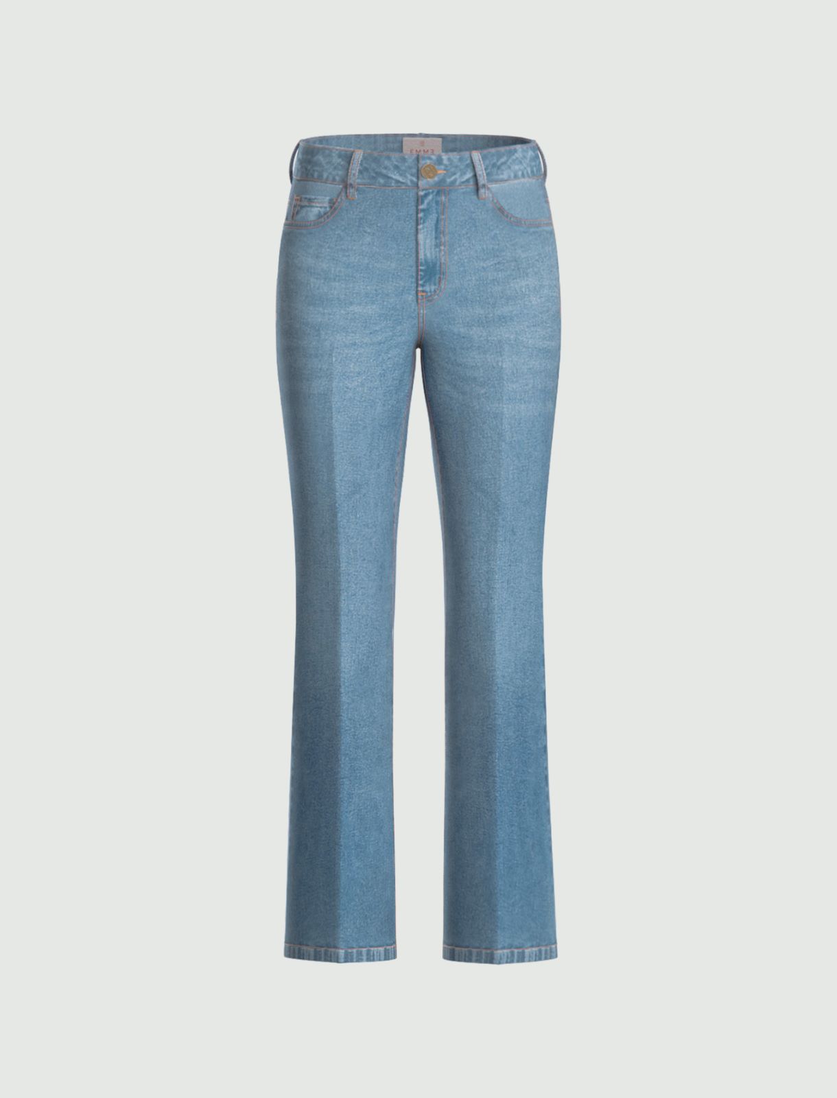 Slim flared jeans - BLUE JEANS - Emme - 5