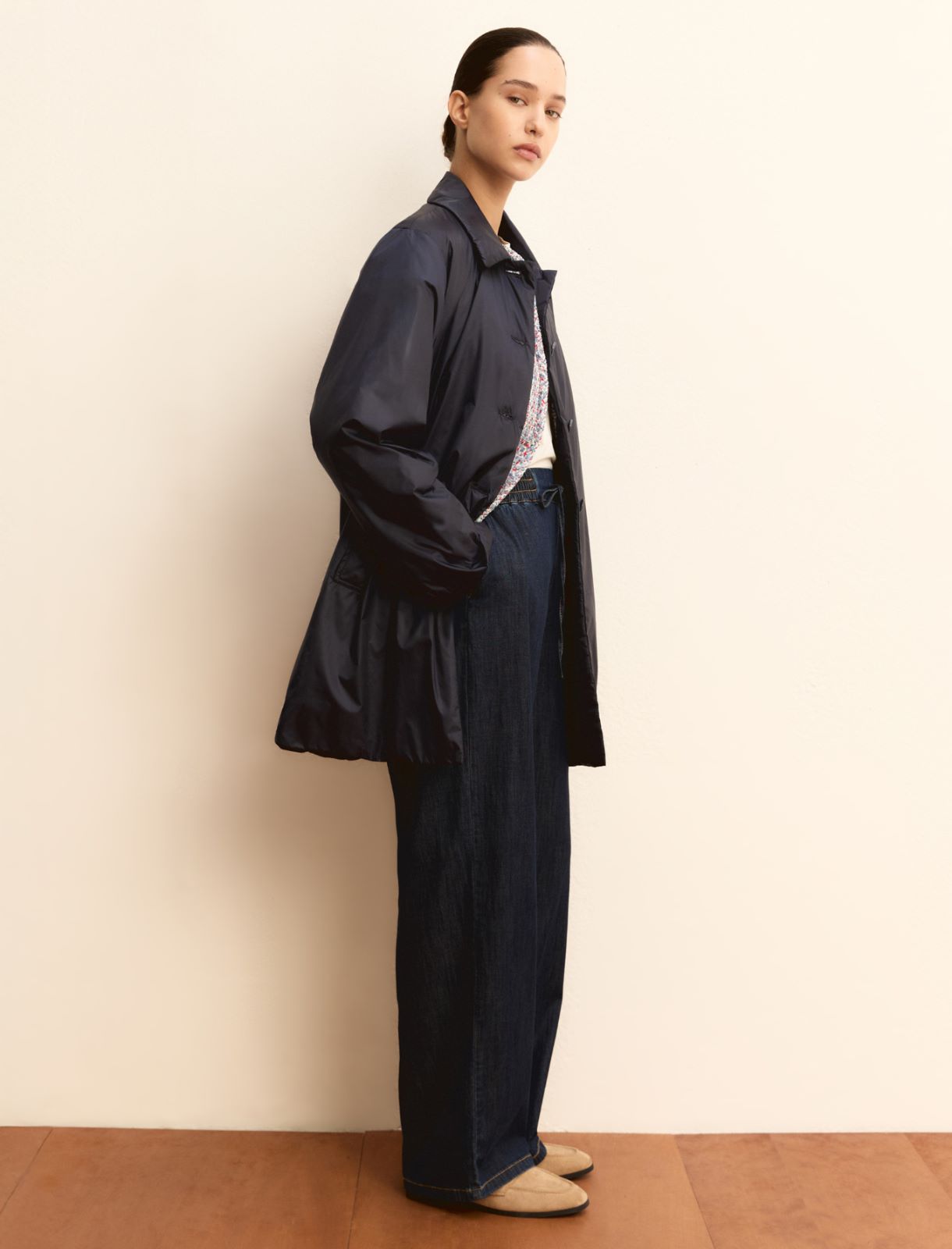 Stretch denim trousers - BLUE JEANS - Emme