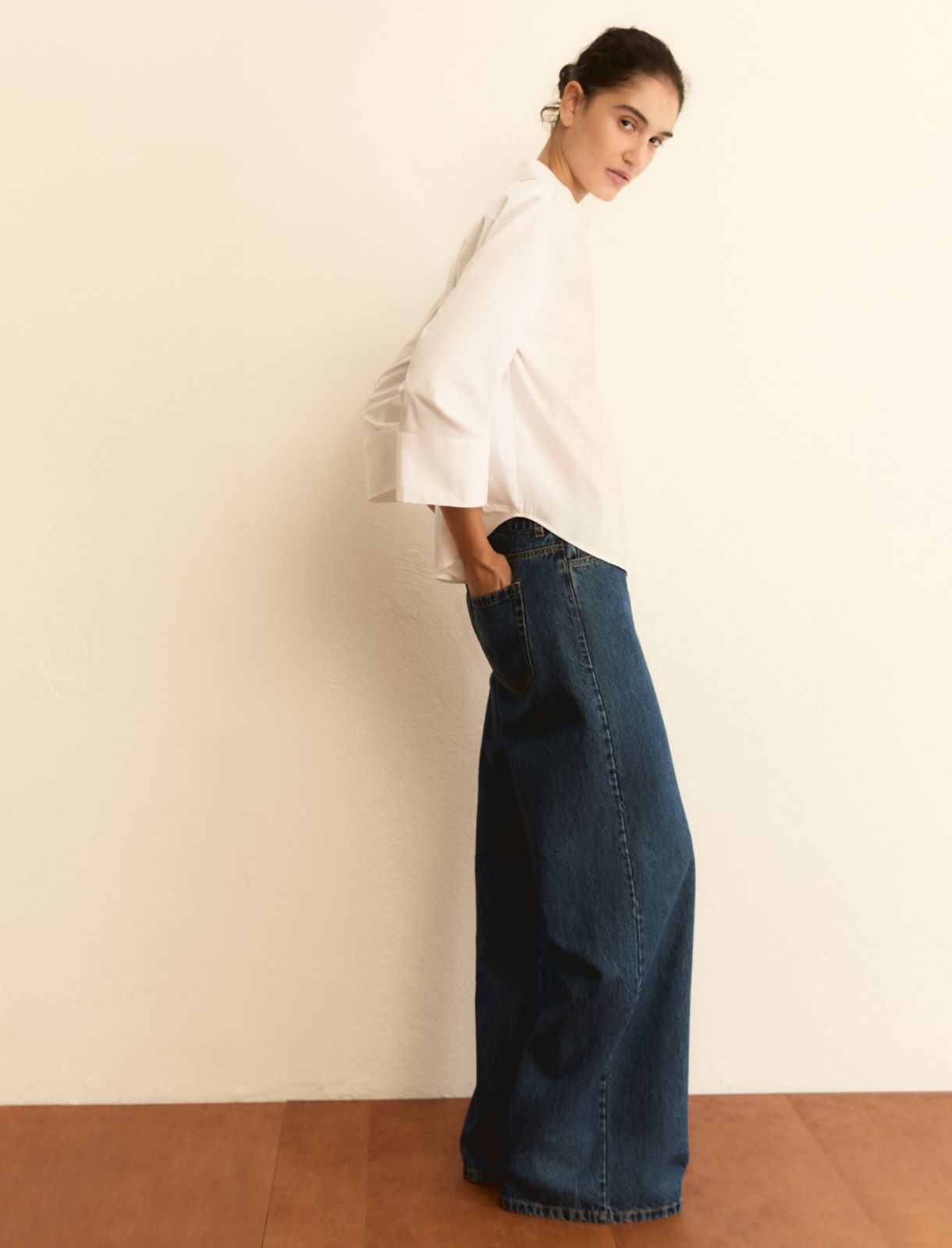 Denim wide leg - BLUE JEANS - Emme