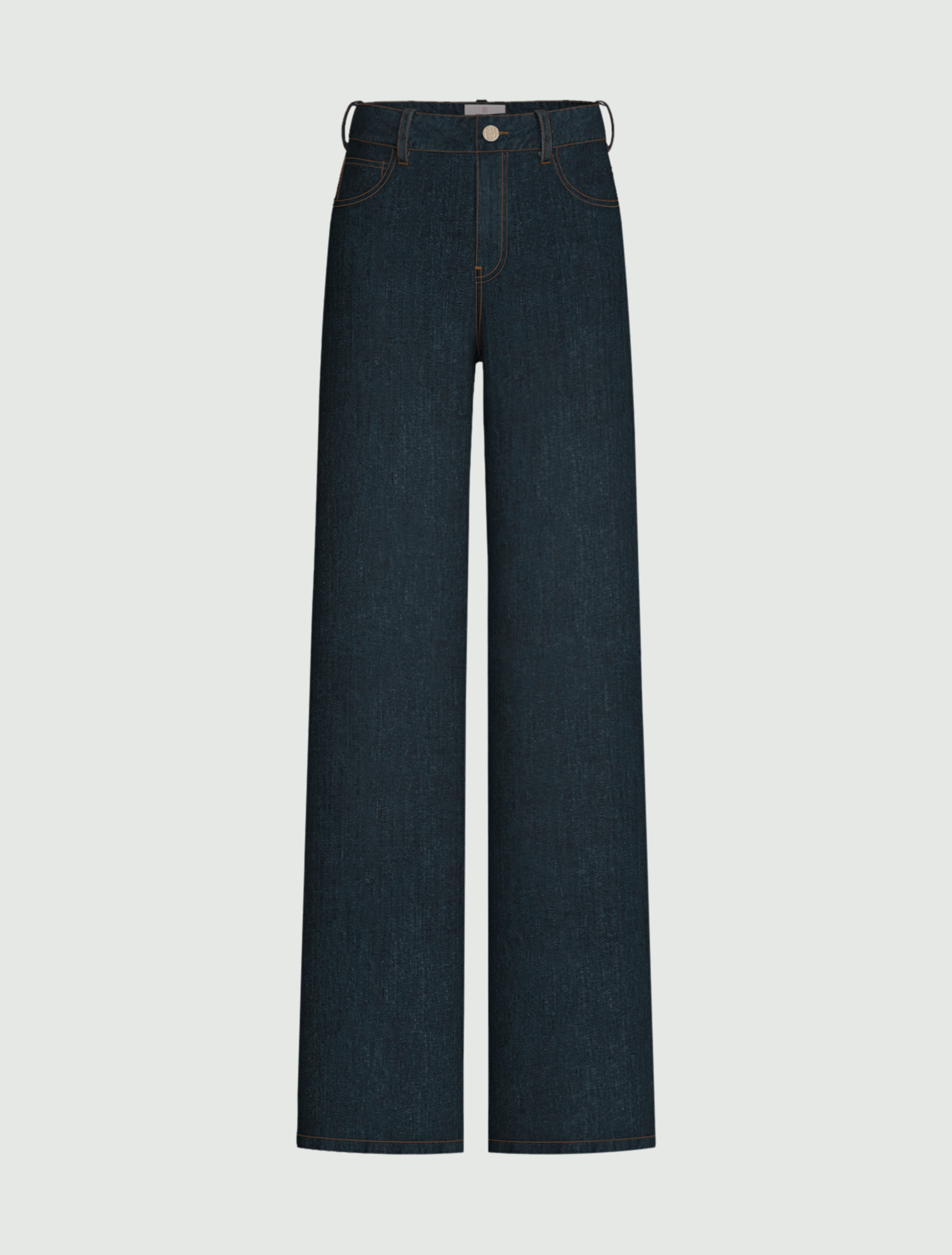 Denim wide leg - BLUE JEANS - Emme - 4